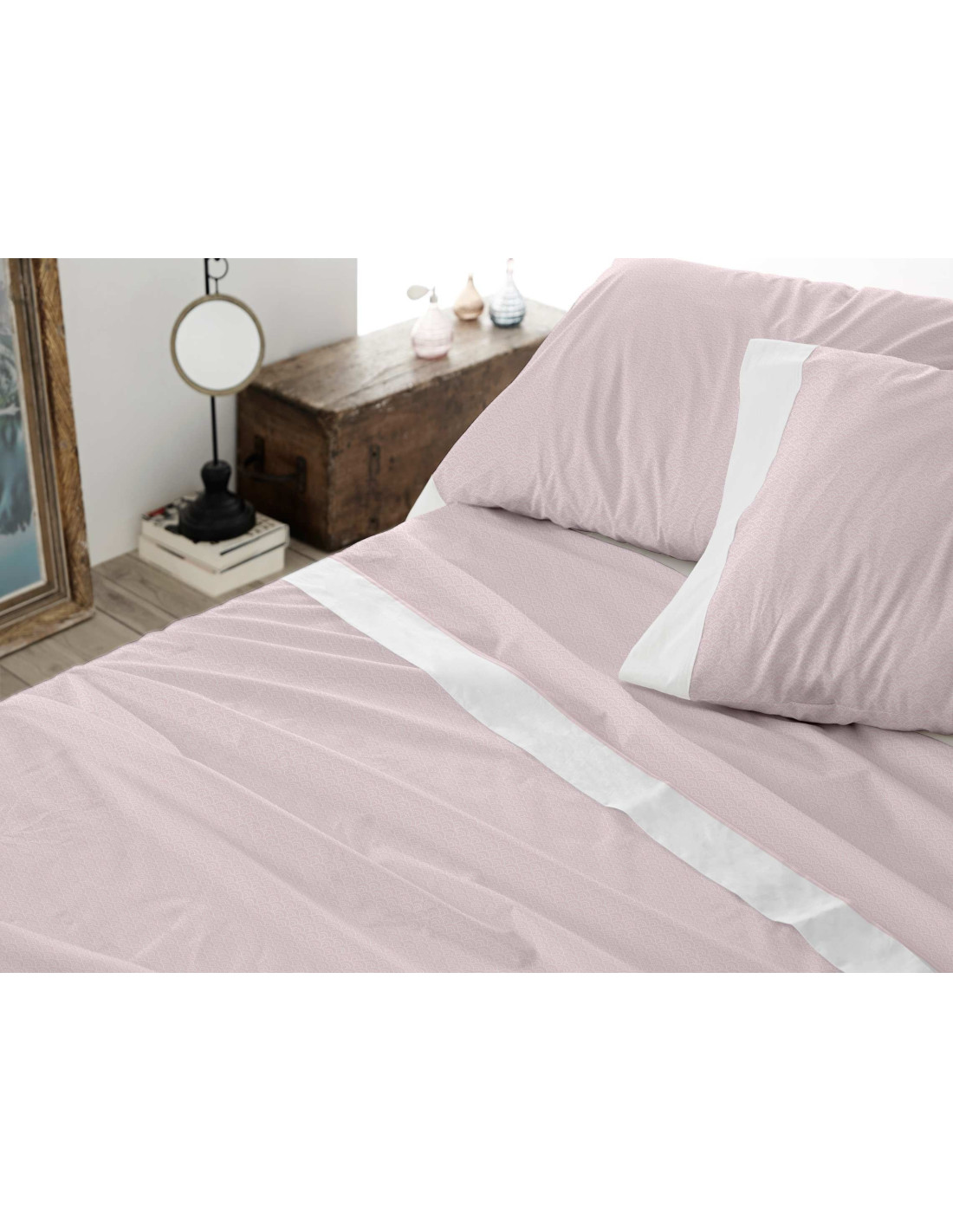 Juego de sábanas para cama 135 de 100% algodón