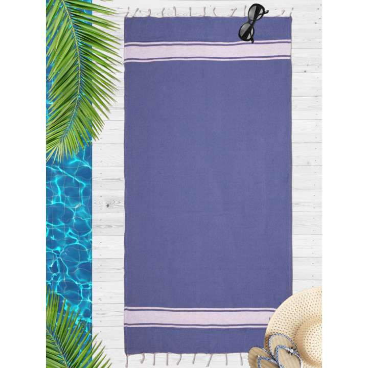 Toalha Onar Pareo Azul | Toalha de sarongue de praia | Revitex on-line
