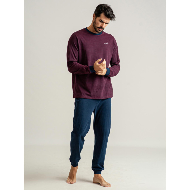 Pijama Privata Angus| Pijama hombre punto| Revitex