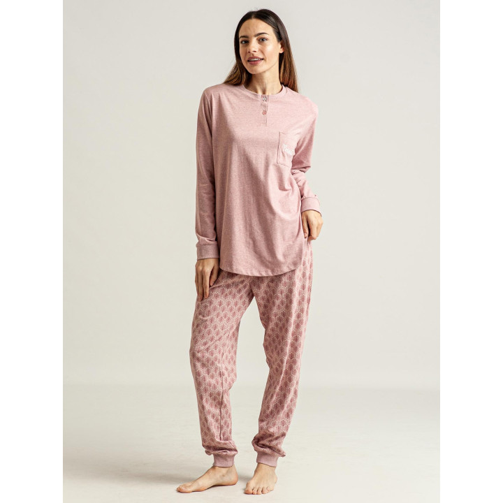 Pijama Privata Mazda | Pijama mujer punto| Revitex