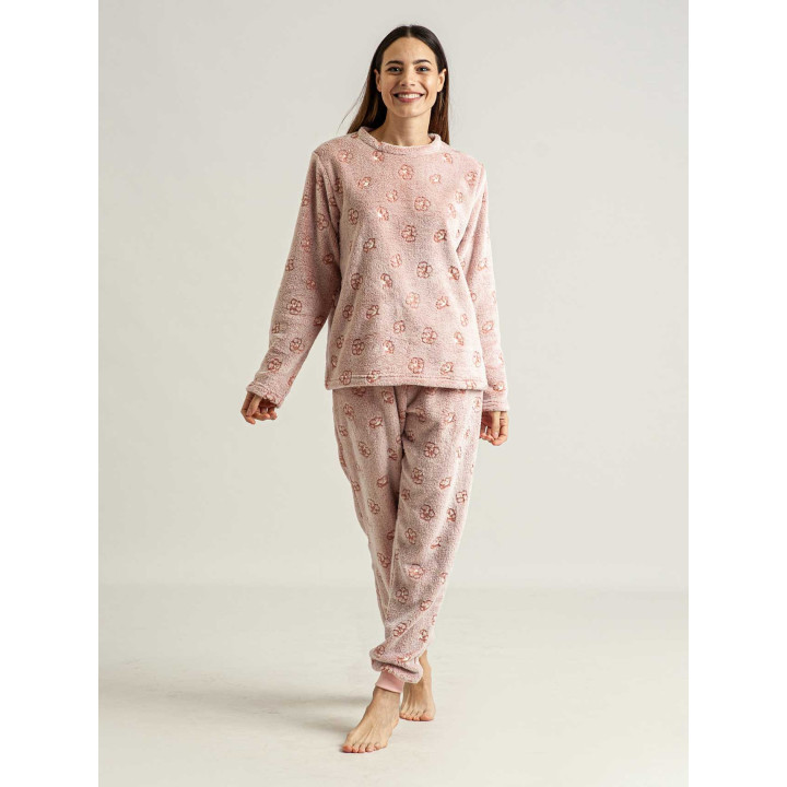 Pijama Privado Coralina Lusse | Pijama de inverno feminino | Revitex