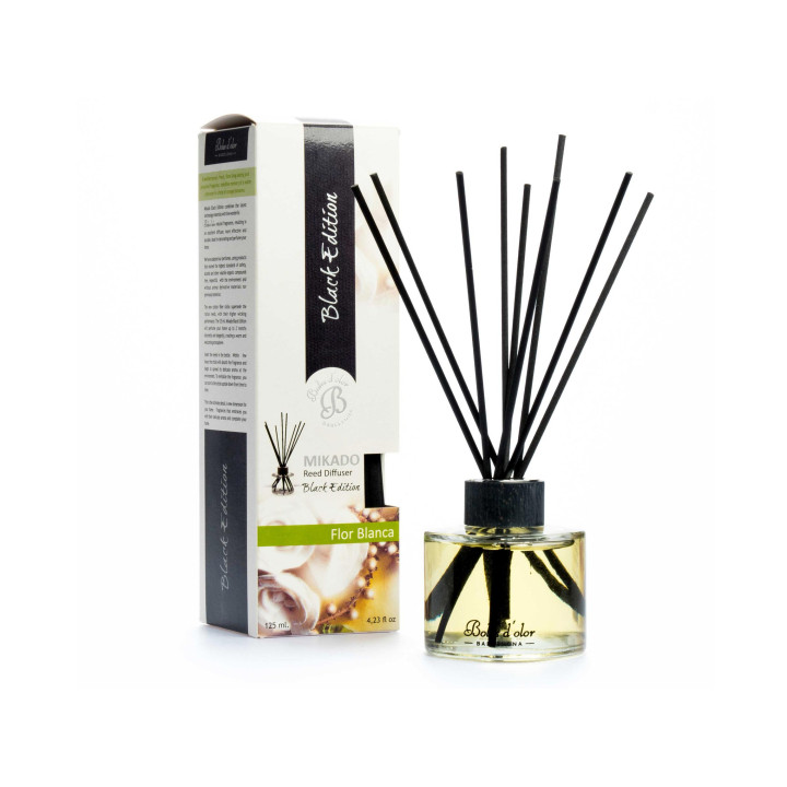 Mikado Black Edition Boles D'olor  Flor Branca | Difusor de aroma