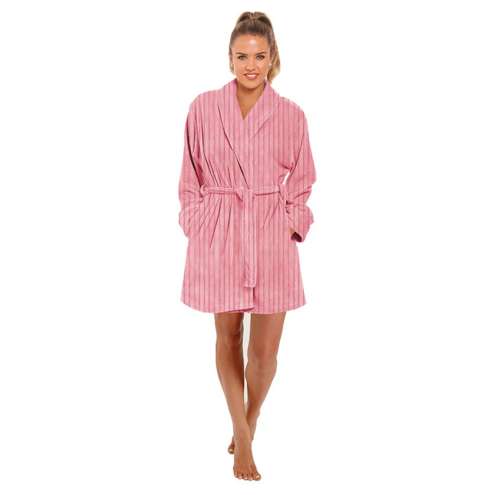 Robe mulher Coralina Ovidia curto | Robe de senhora Victorio & Lucchin