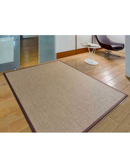 Tapete de vinil bege Prime | Tapete forte e durável | Revitex