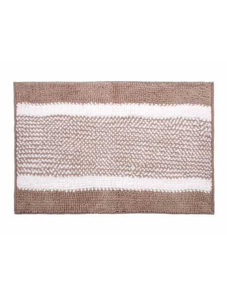 Tapete de banheiro Oxford bege | Tapete barato | Revitex