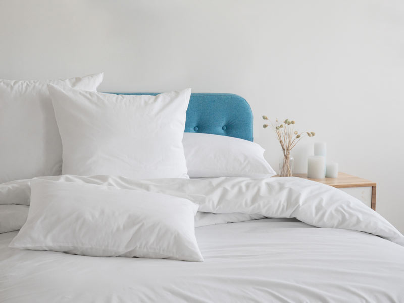Tamaño de almohadas para cada cama
