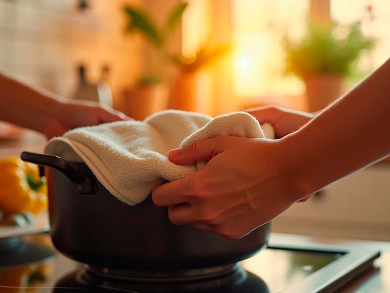 Usos de trapos de cocina